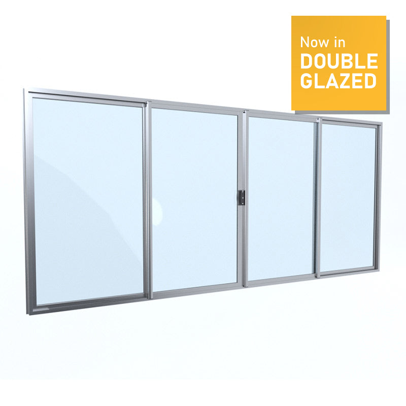 Sliding Door H2400 x W3600 Four Panel Centre Opening